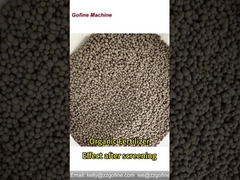 Δισκός κοκκωτήρας από άχυρο κοπριάς χοίρων για οργανικά λιπάσματα