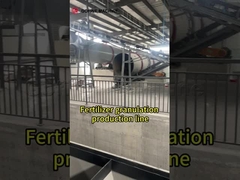 3-5T / H χωρητικότητα δίσκος Granulator λίπασμα γραμμή παραγωγής με παραγωγή κόκκων