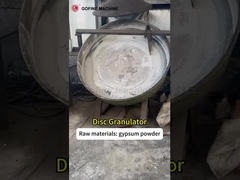 5.5kw Motor Pan Granulator για την παραγωγή κόκκων οργανικών λιπασμάτων