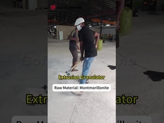 Κοκκοποιητής σκόνης μοντμοριλονίτη | Πελλετοποιητής διπλού κυλίνδρου