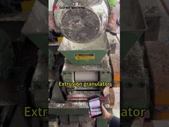 Πολυλειτουργικός μικρός διπλός τροχόσφαιρος κοκκωτήρας λιπασμάτων 18.5kw 1.5TPH χωρητικότητα