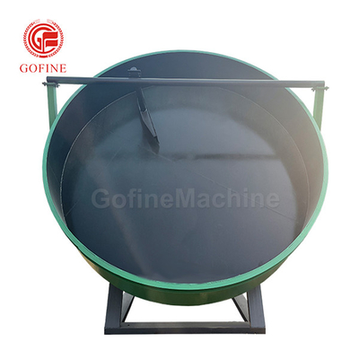 Οργανικό Granulator 1-2T/H δίσκων λιπάσματος λιπάσματος χοίρων χουμικού οξέος βεντονίτη