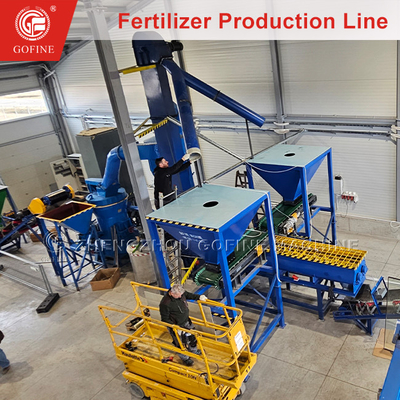 2-5t/h Compact Calcium Chloride Fertilizer Production Equipment Οργανισμός παραγωγής χλωριούχου ασβεστίου
