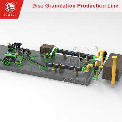 Granulator 20.000 τόνων/έτος παν σταθερή λειτουργία υψηλής αποδοτικότητας γραμμών παραγωγής