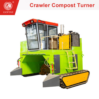 Βιομηχανία Windrow Compost Turner Organic Fertilizer Composting Machine