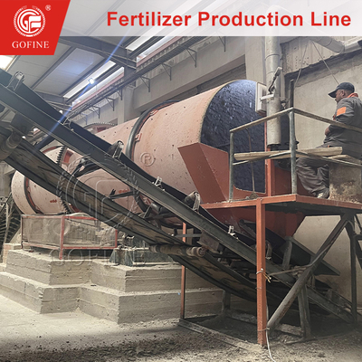 Πλήρως αυτόματη γραμμή παραγωγής κόκκων λιπασμάτων NPK 380V