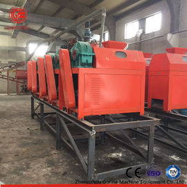 1-2T/H σύνθετη γραμμή παραγωγής λιπάσματος, Granulator Τύπου κυλίνδρων λιπάσματος