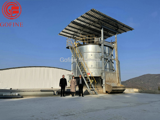18.9KW ζωικές δεξαμενές ζύμωσης παραγωγής λιπάσματος αγροτικού αεροβικές λιπάσματος